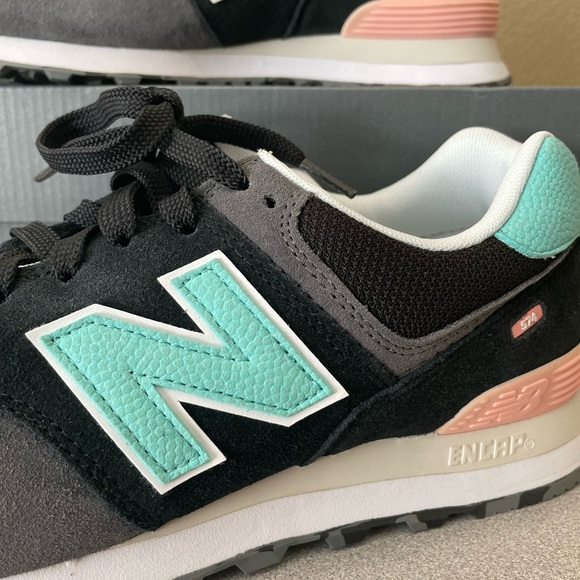 NIB Mens New balance 574 size 9.5 Model ML574UJC “Marble Pack” - Picture 5 of 8